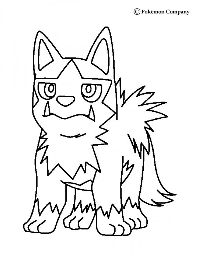 zigzagoon coloring pages - photo #29