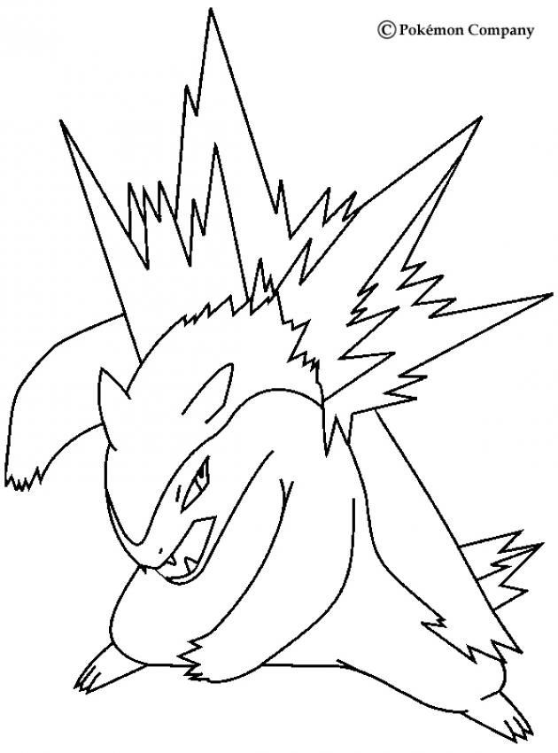 quilava coloring pages - photo #37