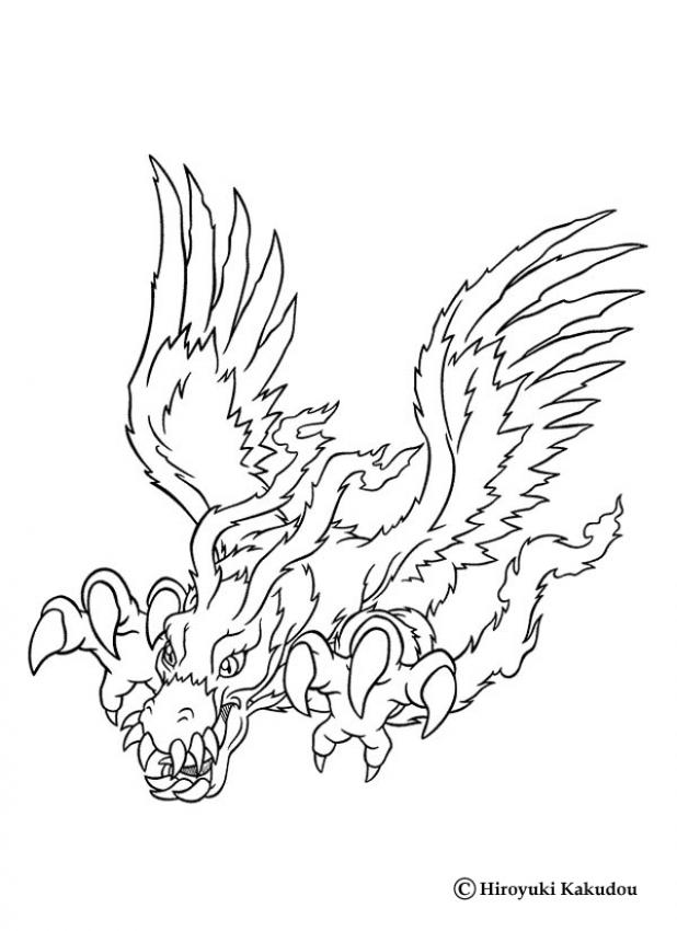 tanemon coloring pages - photo #36