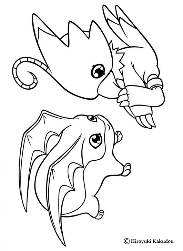 tanemon coloring pages - photo #4