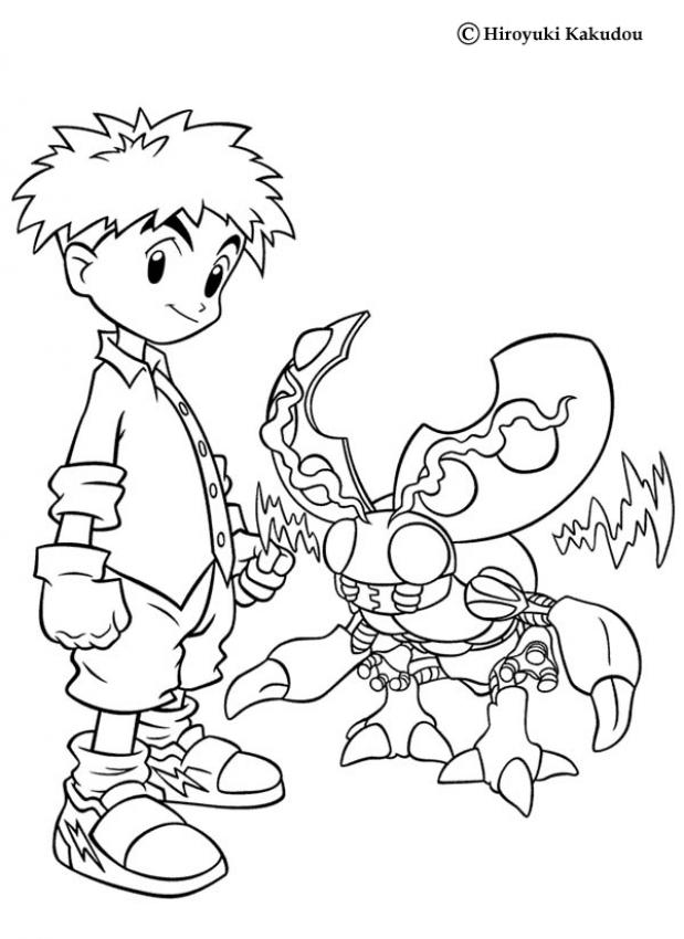 tanemon coloring pages - photo #32