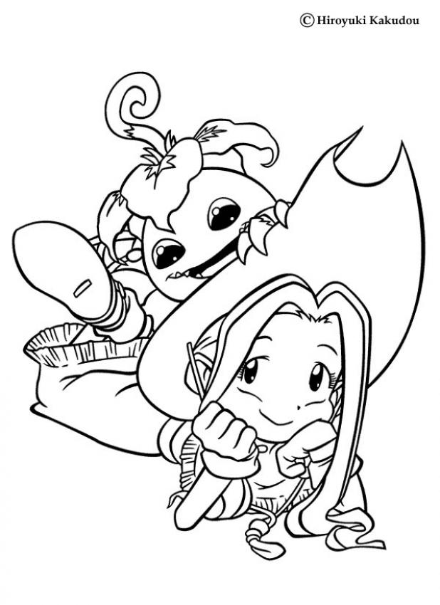 tanemon coloring pages - photo #8
