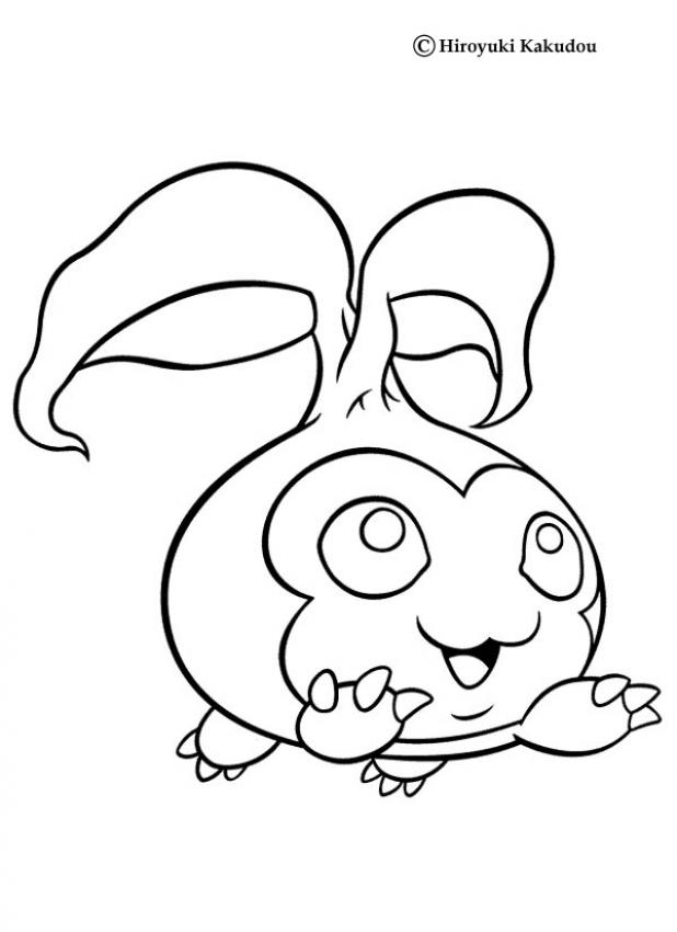 tanemon coloring pages - photo #3