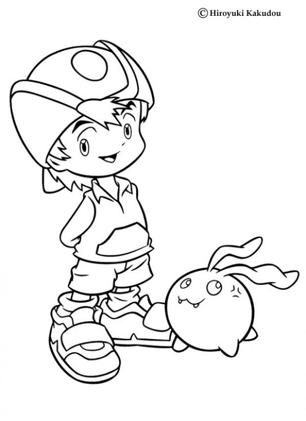 tanemon coloring pages - photo #11