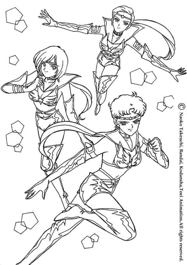 action anime coloring pages - photo #8