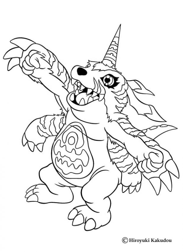 tanemon coloring pages - photo #26