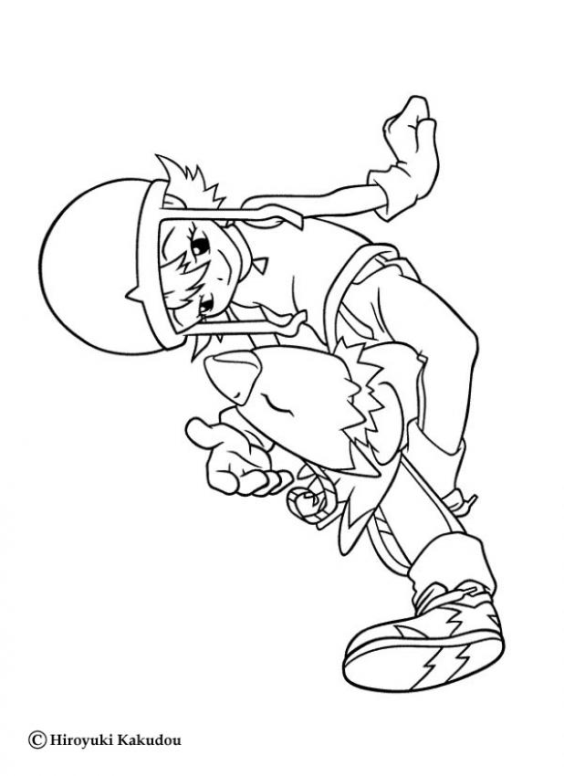 tanemon coloring pages - photo #19