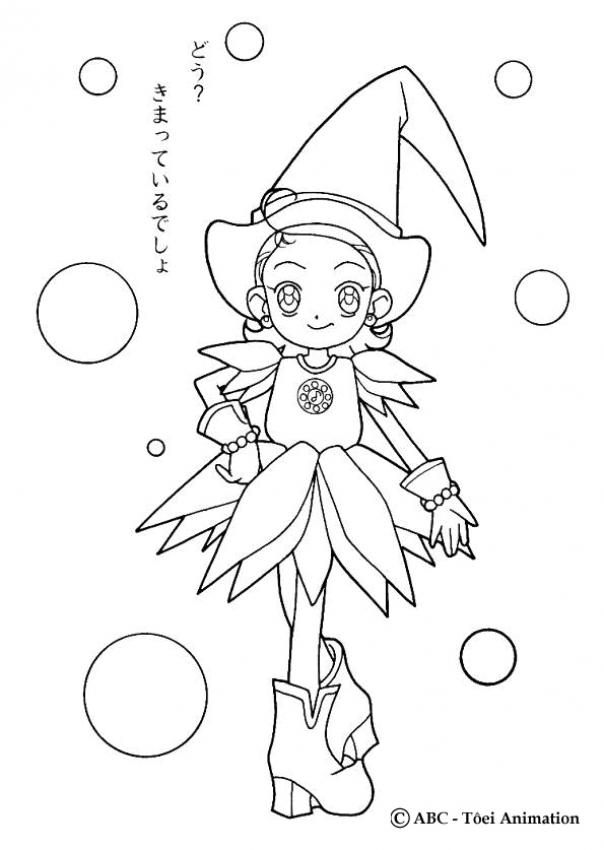 magical fairy coloring pages - photo #28