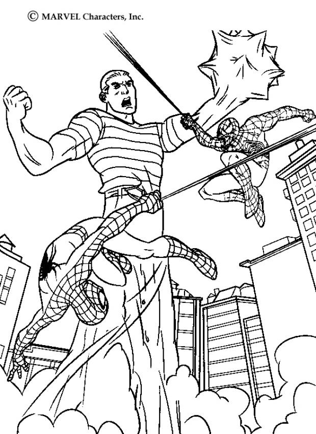 action heroes coloring pages - photo #13