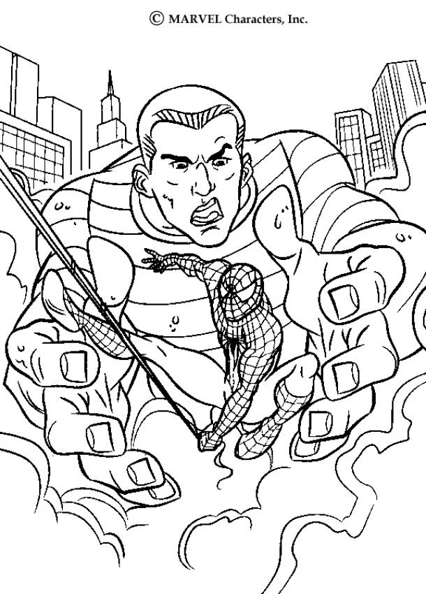 action heroes coloring pages - photo #25