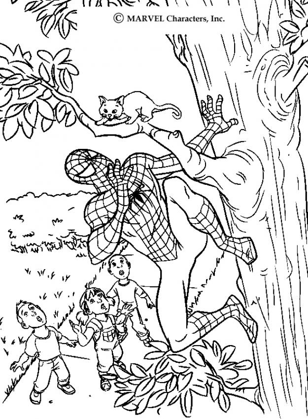 spiderman coloring pages. free people coloring pages