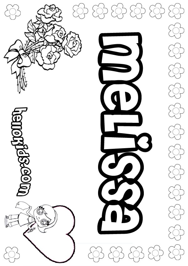 name coloring pages for kids - photo #13