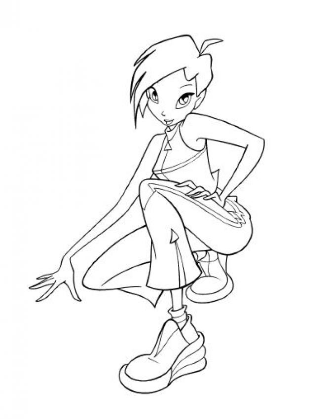magic winx coloring pages - photo #17