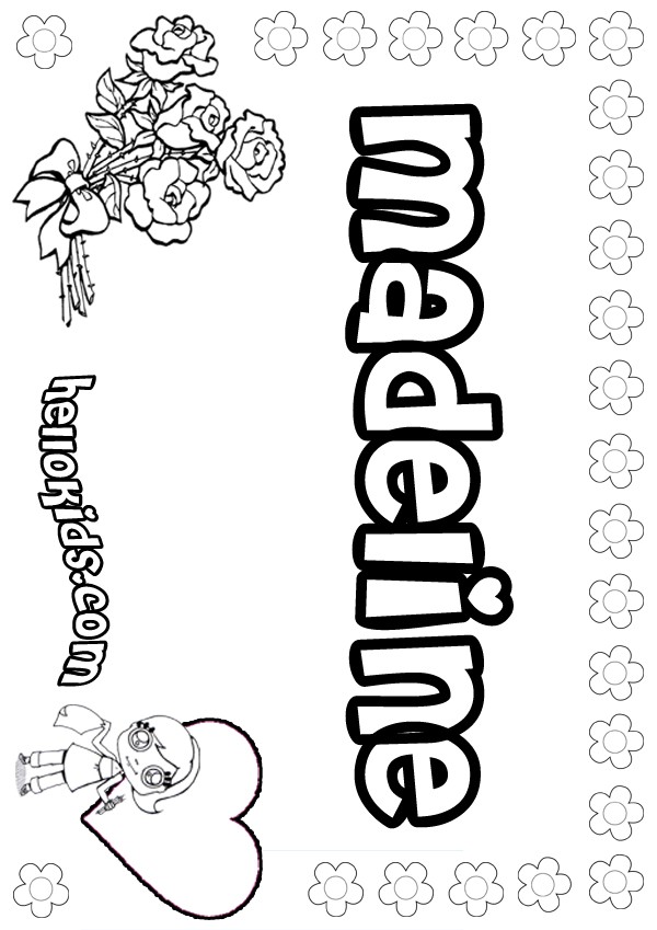 madeline coloring pages - photo #13