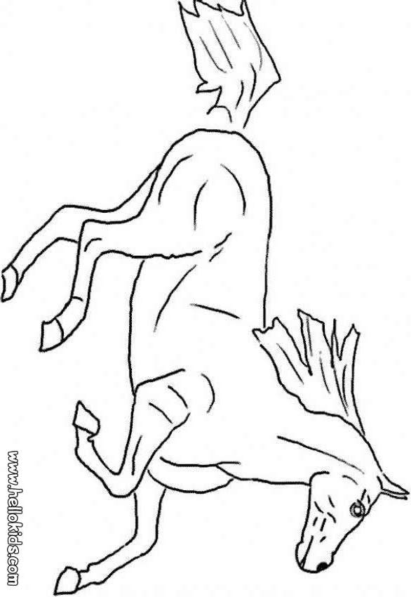 galloping horse coloring pages - photo #26