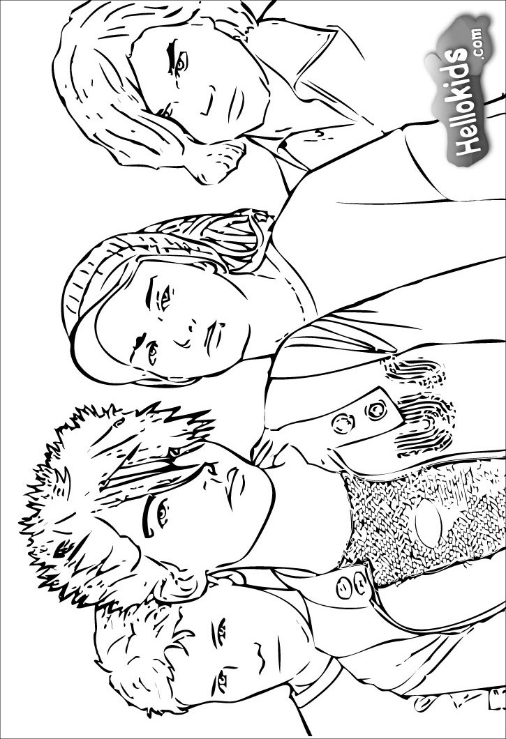 coloring pages emo