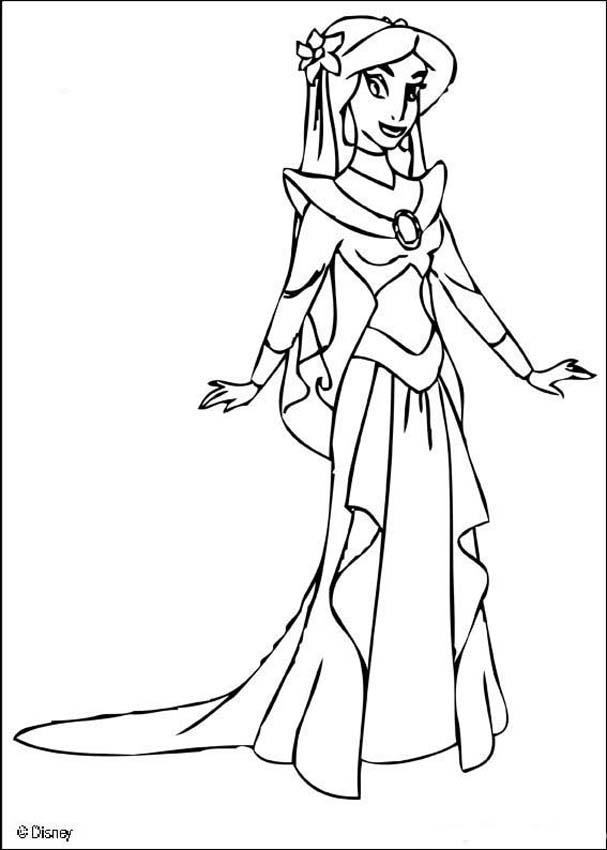 Disney Princesses Coloring Pages. free people coloring pages
