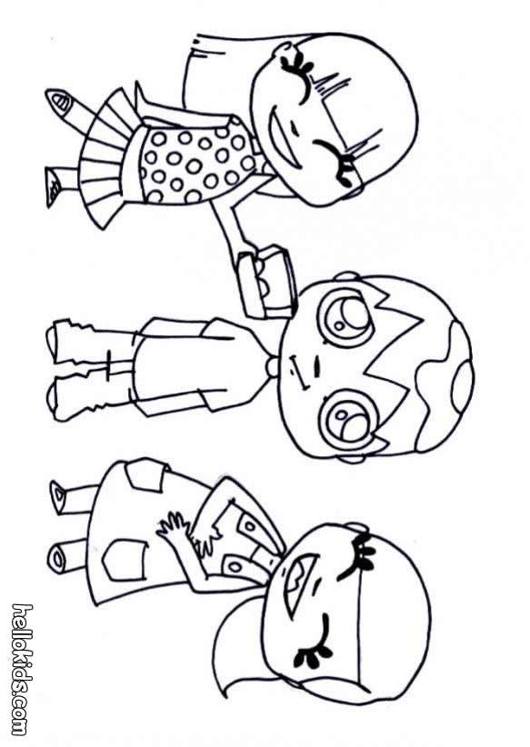 Free Coloring Pages For Boys. kids-with-eggs-coloring-page