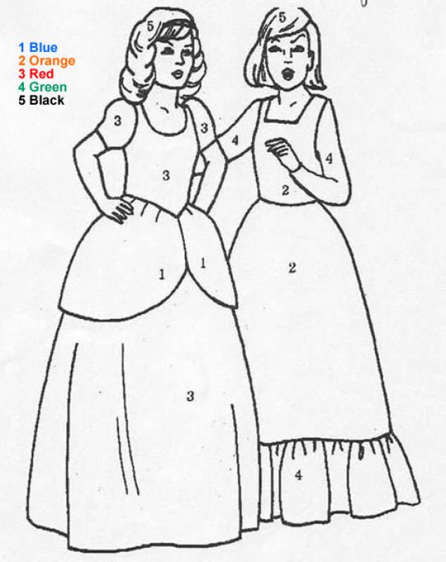 coloring pages for girls 10 and up. girls-color-by-number