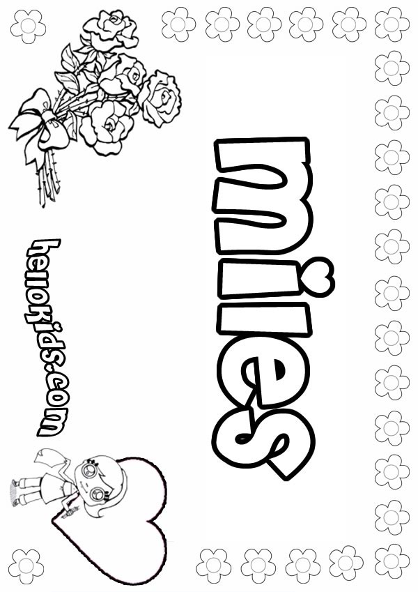 letter m coloring pages. miles-girl-coloring-page