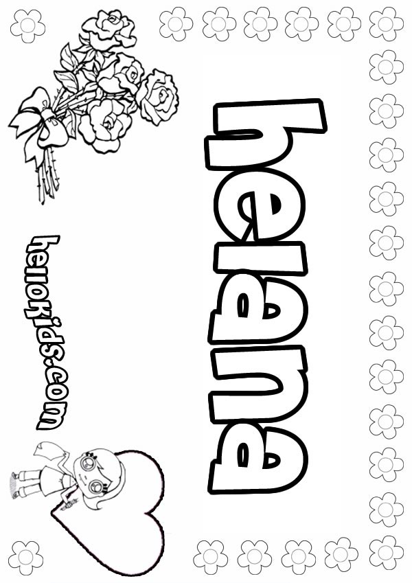 coloring pages for girls names. Coloring Pages girls names