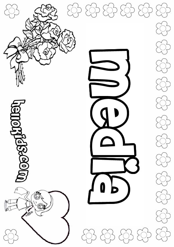 letter m coloring pages. media-girl-coloring-page