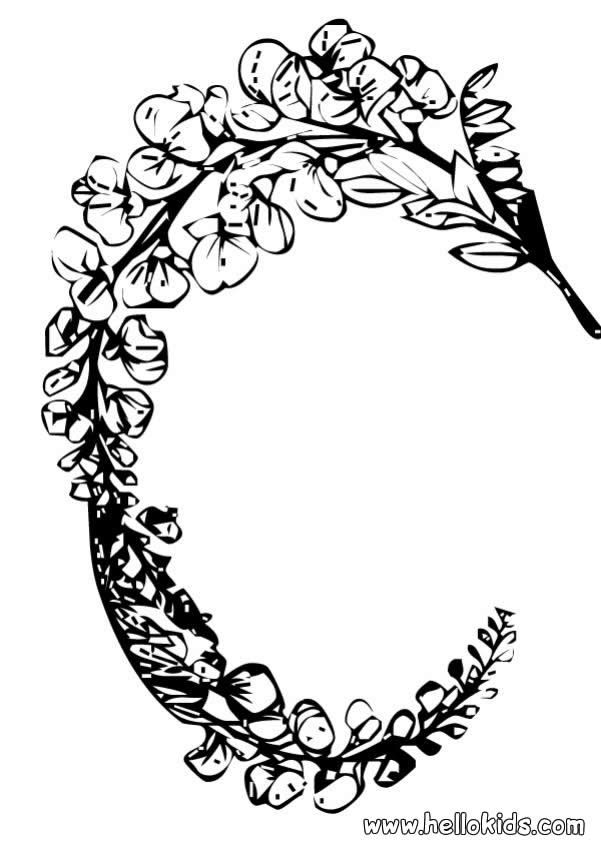 coloring pages of flowers in vase. wreath-of-flowers-coloring-