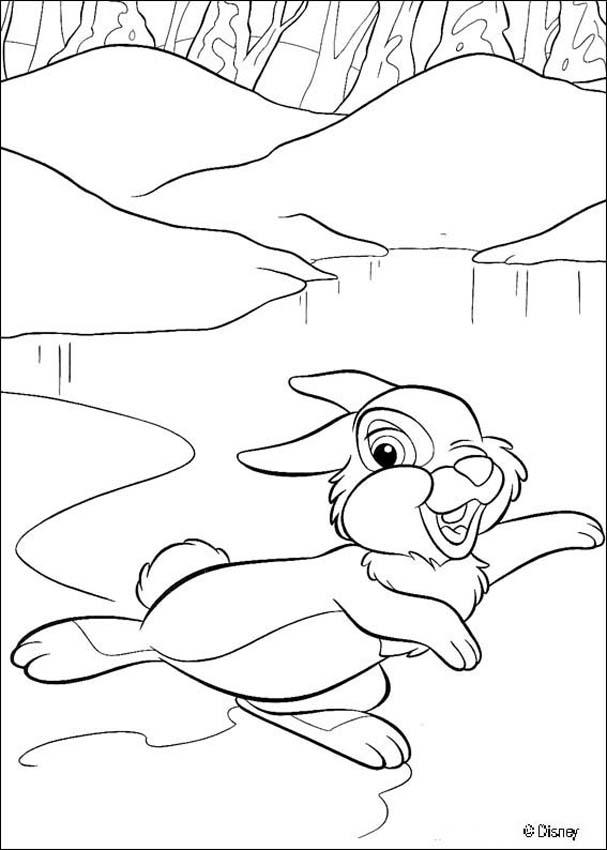 fun coloring pages for kids to print. Have fun coloring this Thumper