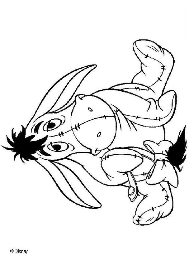 sad eeyore coloring pages - photo #28