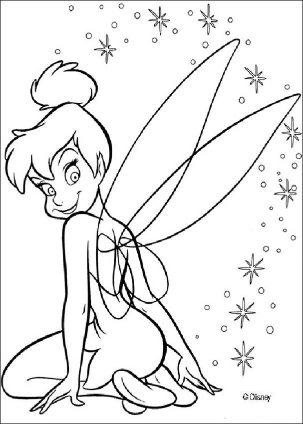 coloring pages tinkerbell and friends. TinkerBell coloring page