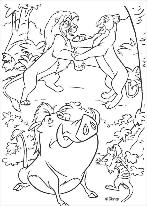 nala lion king coloring pages - photo #44