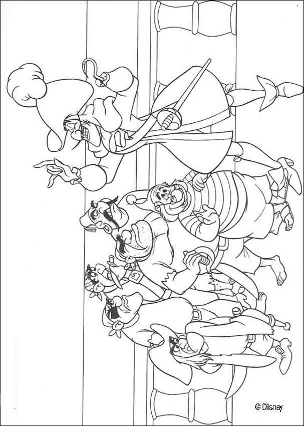 Peter Pan Coloring Pages title=