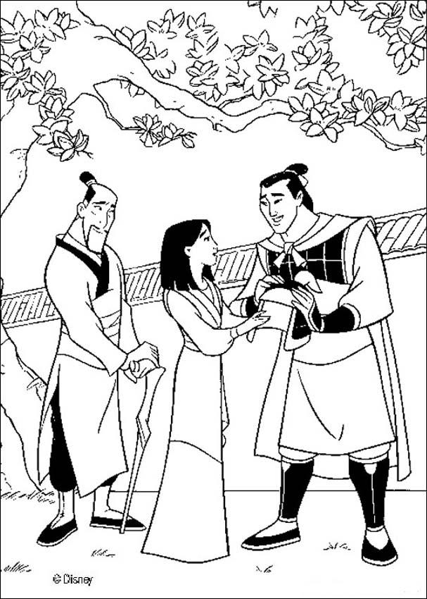 Mulan, Li Shang and Fa Zhou