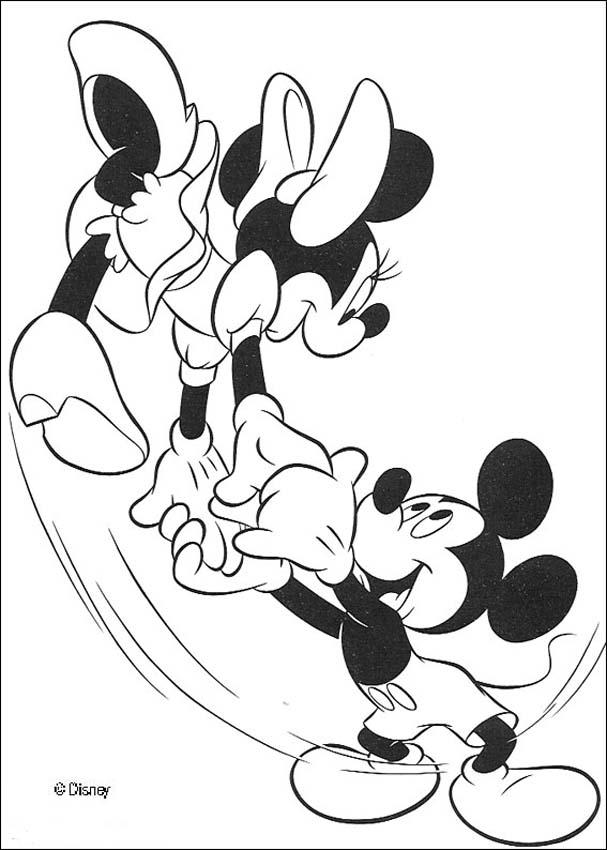 Mickey Mouse Coloring Pages 6